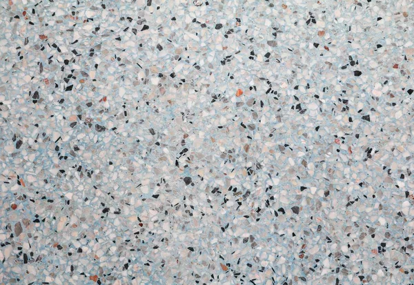 Textura Pared Piedra Patrón Suelo Superficie Mármol Terrazo Color Azul — Foto de Stock