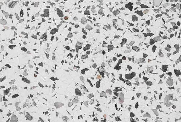 Stein Marmor Terrazzo Boden Textur Hintergrund Muster — Stockfoto