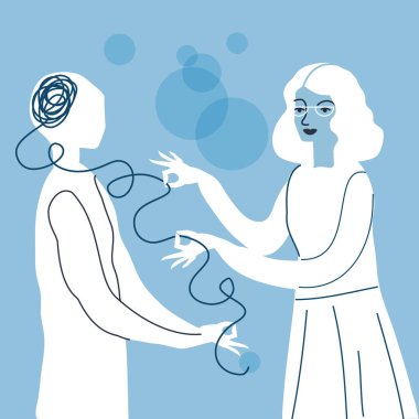 Psikoterapi ve psikoloji kavram 