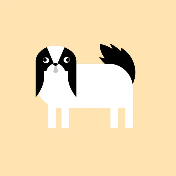 Design des lustigen Hundes — Stockvektor