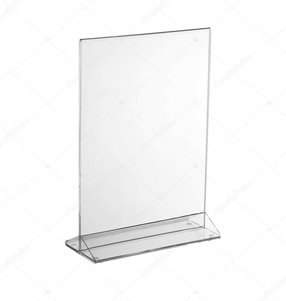 Download Fotos de Expositor de mesa acrílico transparente para menú ...