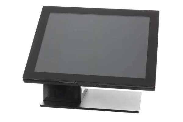 Nokta-in satış sistemi ile beyaz arka plan üzerinde ekran monitör — Stok fotoğraf