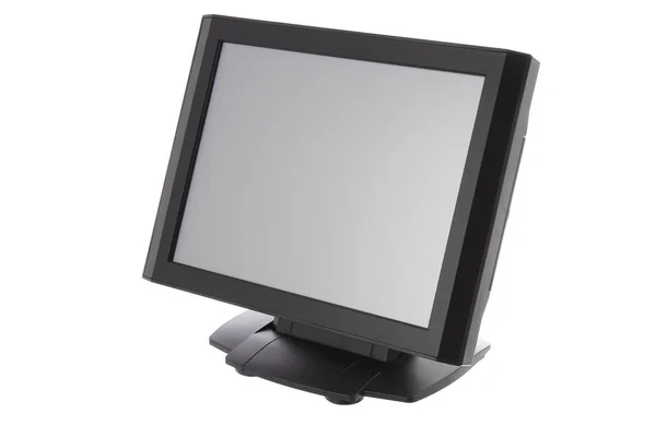 Point Of Sale System with Screen Monitor On White Background — Stock Photo, Image