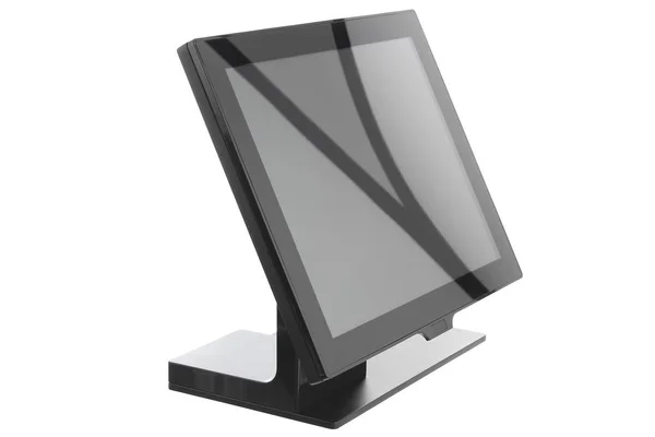 Point Of Sale System with Screen Monitor On White Background — Stock Photo, Image