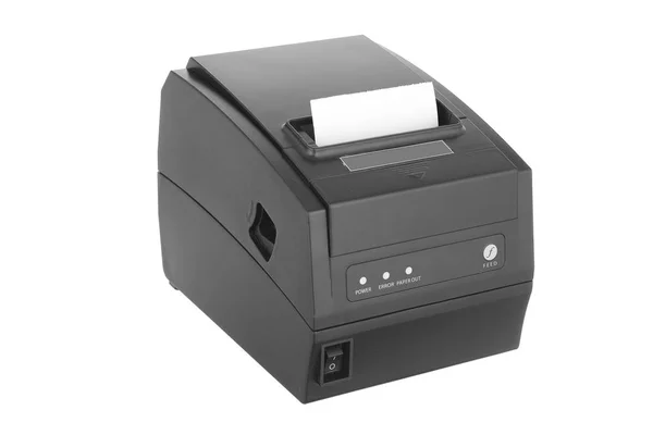 Чорний портативний принтер — стокове фото