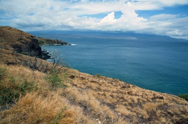 Maui Hawaii kıyı şeridi