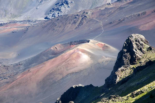 İç dağ Haleakala Maui Hawaii