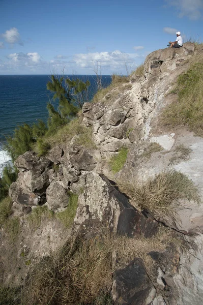 Élvezi a kilátást a Maui Hawaii — Stock Fotó