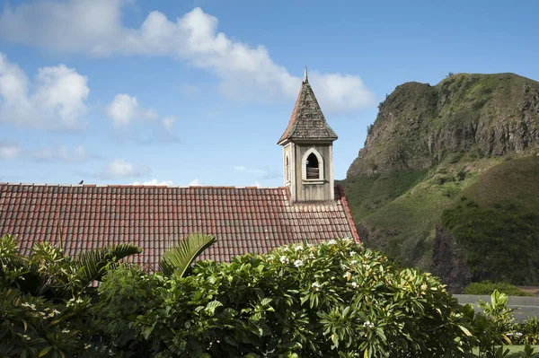 Chiesa nel villaggio di Kahakula a Maui — Foto Stock