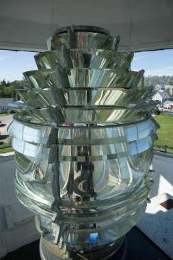 Otantik dördüncü sipariş Fresnel Lens Maine deniz feneri
