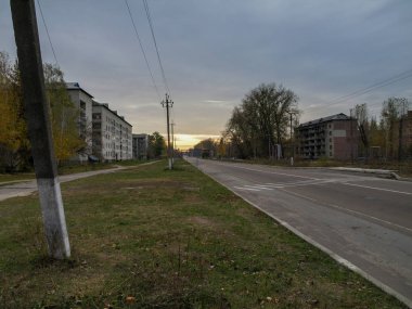Pripyat Chernobyl dışlama bölgesi, Ukrayna, 2016