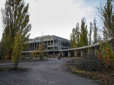Pripyat Chernobyl dışlama bölgesi, Ukrayna, 2016