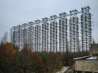 Sovyet Radar istasyonu Duga 3'u Çernobil dışlama bölgesinde
