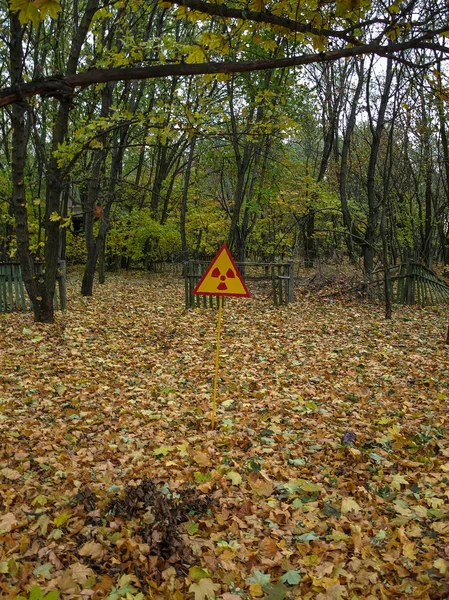 Pripyat nella zona di esclusione di Chernobyl, Ucraina, 2016 — Foto Stock