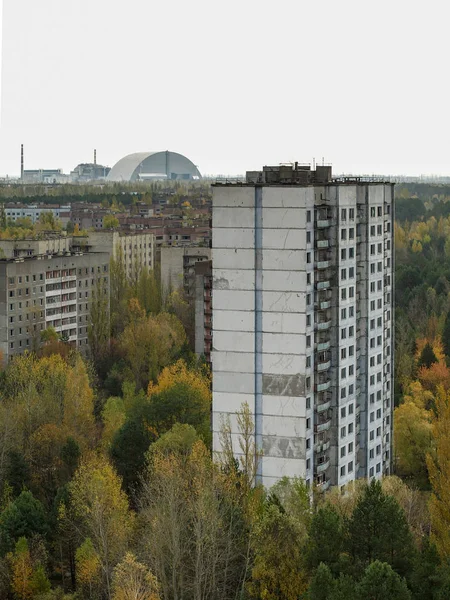 Pripyat in the Chernobyl Exclusion Zone, Ukraine, 2016 — Stock Photo, Image