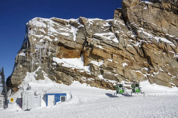 Tuxer Ferner Glacier in Austria，2015年 — 图库照片