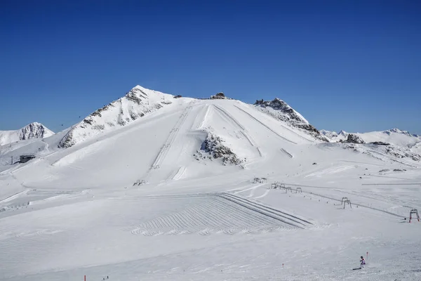 オーストリアのツクサー・フェルナー氷河, 2015年 — ストック写真
