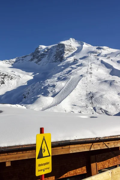 Glacier Tuxer Ferner en Autriche, 2015 — Photo