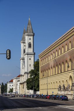 Münih, Almanya, 2015 Bavyera Eyalet Kütüphanesi
