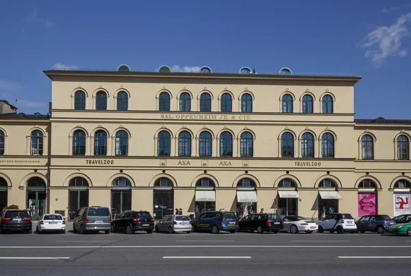 Annast House in Munich at Odeosplatz, Germany, 2015 — Stock Photo, Image