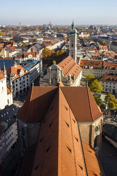 Heiliggeistkirche em Munique, Alemanha, 2015 — Fotografia de Stock