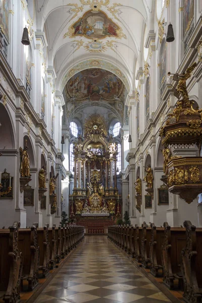 Igreja de São Pedro em Munique, Alemanha, 2015 — Fotografia de Stock