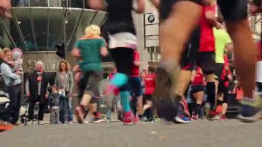 Koşucular Berlin yarım maraton, Almanya'da, 2017