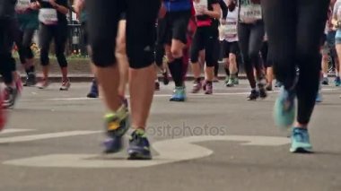 Koşucular Berlin yarım maraton, Almanya'da, 2017
