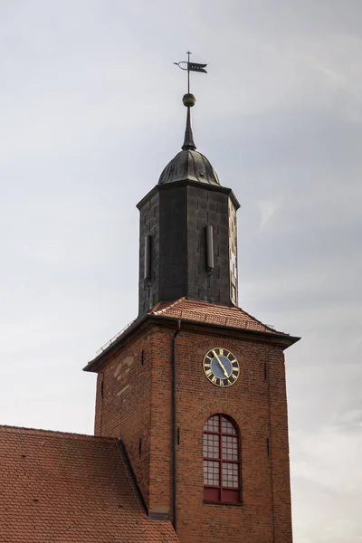 Evangelische Kirche von Rühstaedt, Deutschland, 2017 — Stockfoto