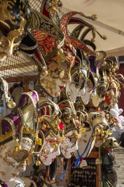 Venedik maskeli ekran Venedik, İtalya'da, 2016 depolamak