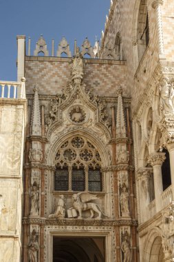 San Marco Meydanı ile Venedik, İtalya, 2016 Doge Sarayı