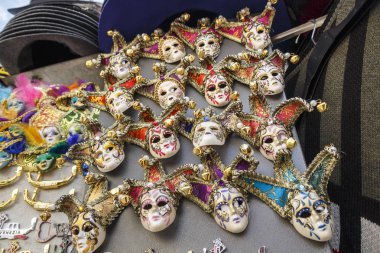 Venedik maskeli ekran Venedik, İtalya'da, 2016 depolamak