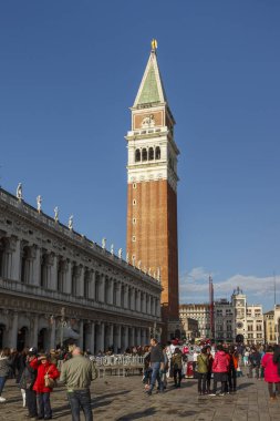 St Mark's Campanile (çan kulesi) Venedik, İtalya, 2016