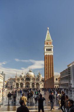 St Mark's Campanile (çan kulesi) Venedik, İtalya, 2016