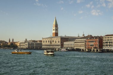 St Mark's Campanile (çan kulesi) Venedik, Ital sahil görünümü