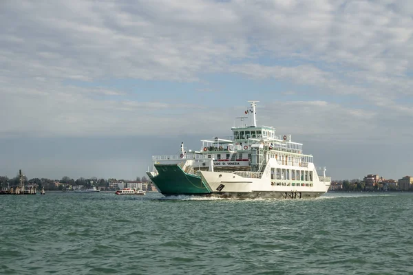 Traghetto Lido Di Venezia Venezia 2016 — Foto Stock