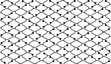 İzometrik seamless modeli. NET çizgiler arka plan.