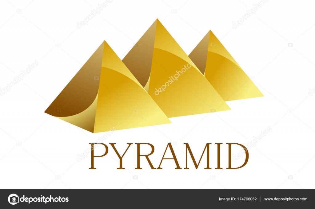 Egyptian Pyramids Vector Logotype Stock Vector C Apelsyn3 Gmail