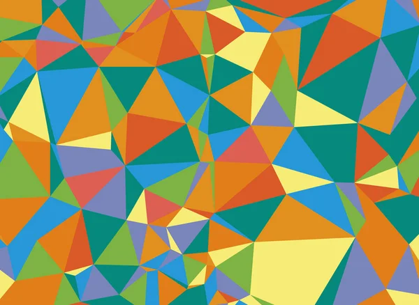 Triangles éclats d'ondes de couleur ensemble vectoriel supérieur — Image vectorielle