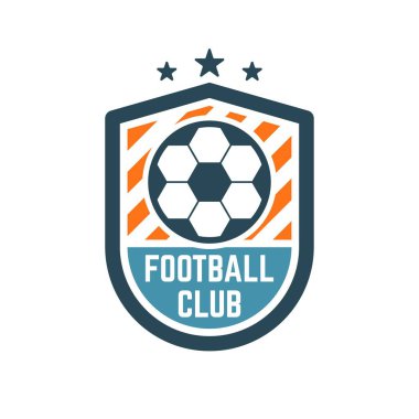 Futbol ya da futbol kulübü logosu veya rozeti.
