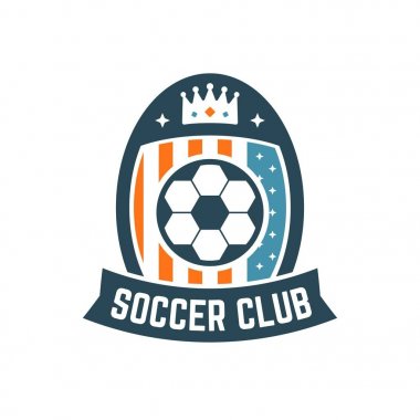Futbol ya da futbol kulübü logosu veya rozeti.