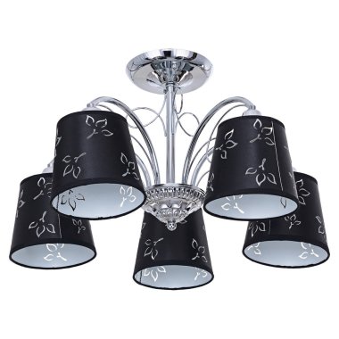 Beyaz arkaplanda izole edilmiş klasik tarzda avize