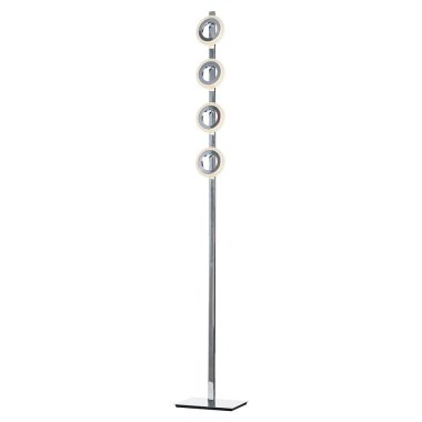 Zemin lambası, beyaz arka plan üzerinde izole.