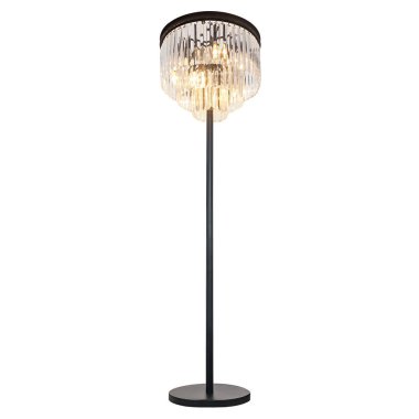 Zemin lambası, beyaz arka plan üzerinde izole.