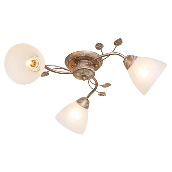 Lustre en style vintage isolé sur fond blanc — Photo