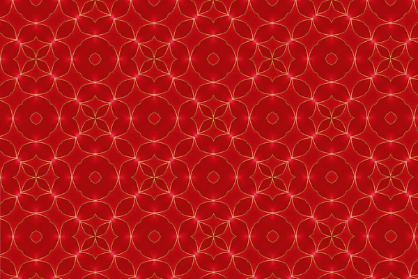 Kırmızı ve altın renkleri Çin tarzı desen arka plan