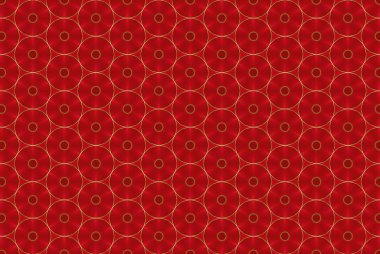 Kırmızı ve altın renkleri Çin tarzı desen arka plan