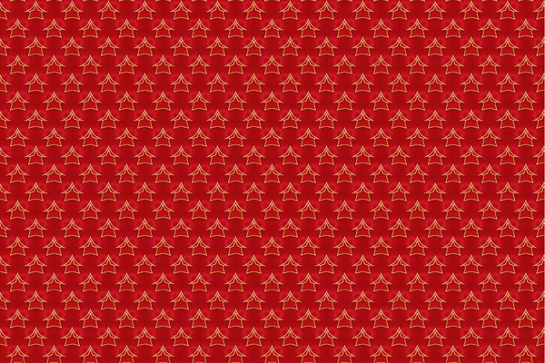 빨간색과 금색 색상 중국 스타일 패턴 배경 추상화 — 스톡 사진