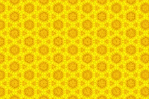 Fondo abstracto patrón de girasol amarillo —  Fotos de Stock