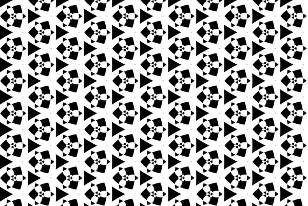 Abstract black and white pattern design for background